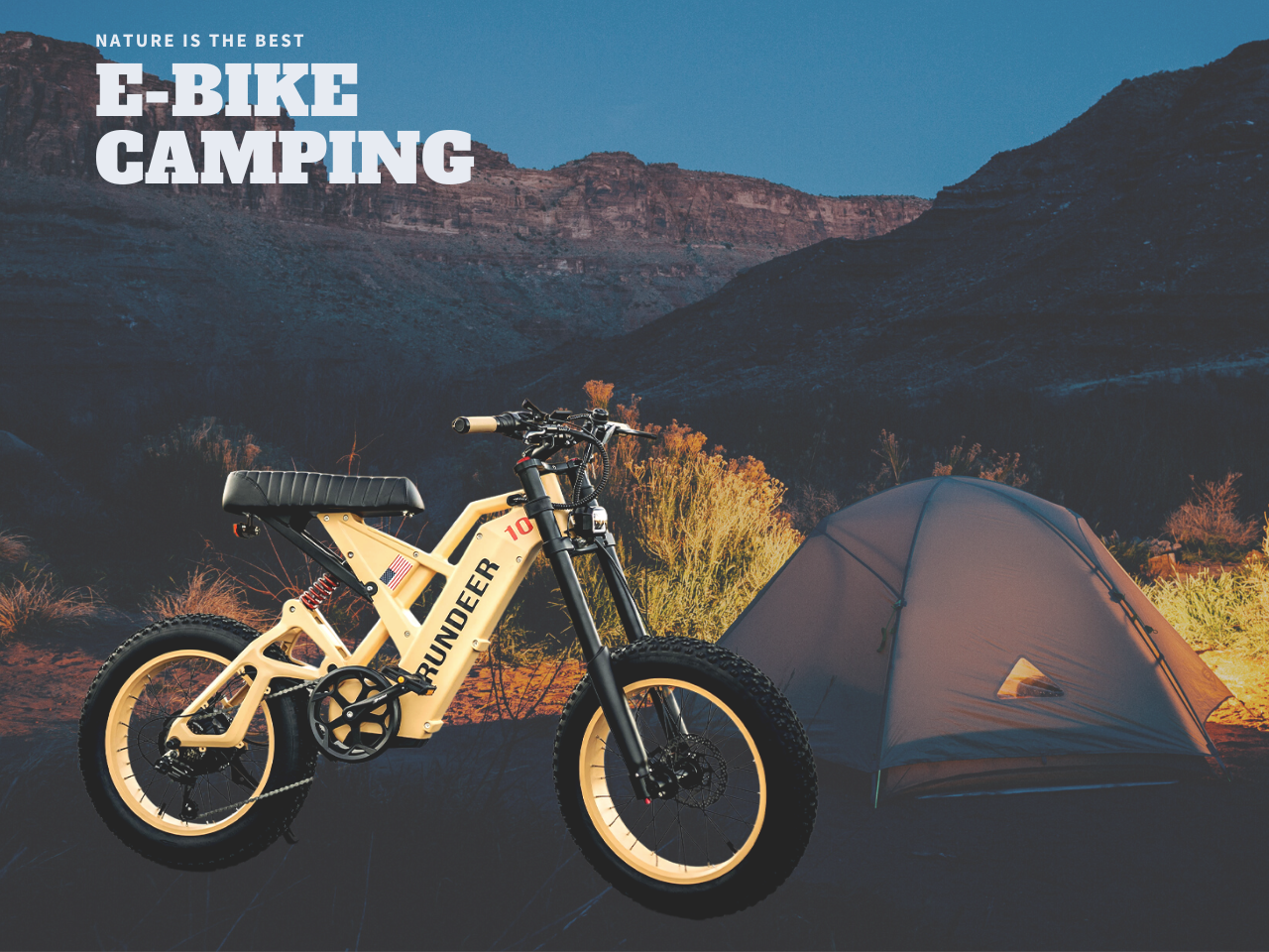 Best electric bike for best sale camping
