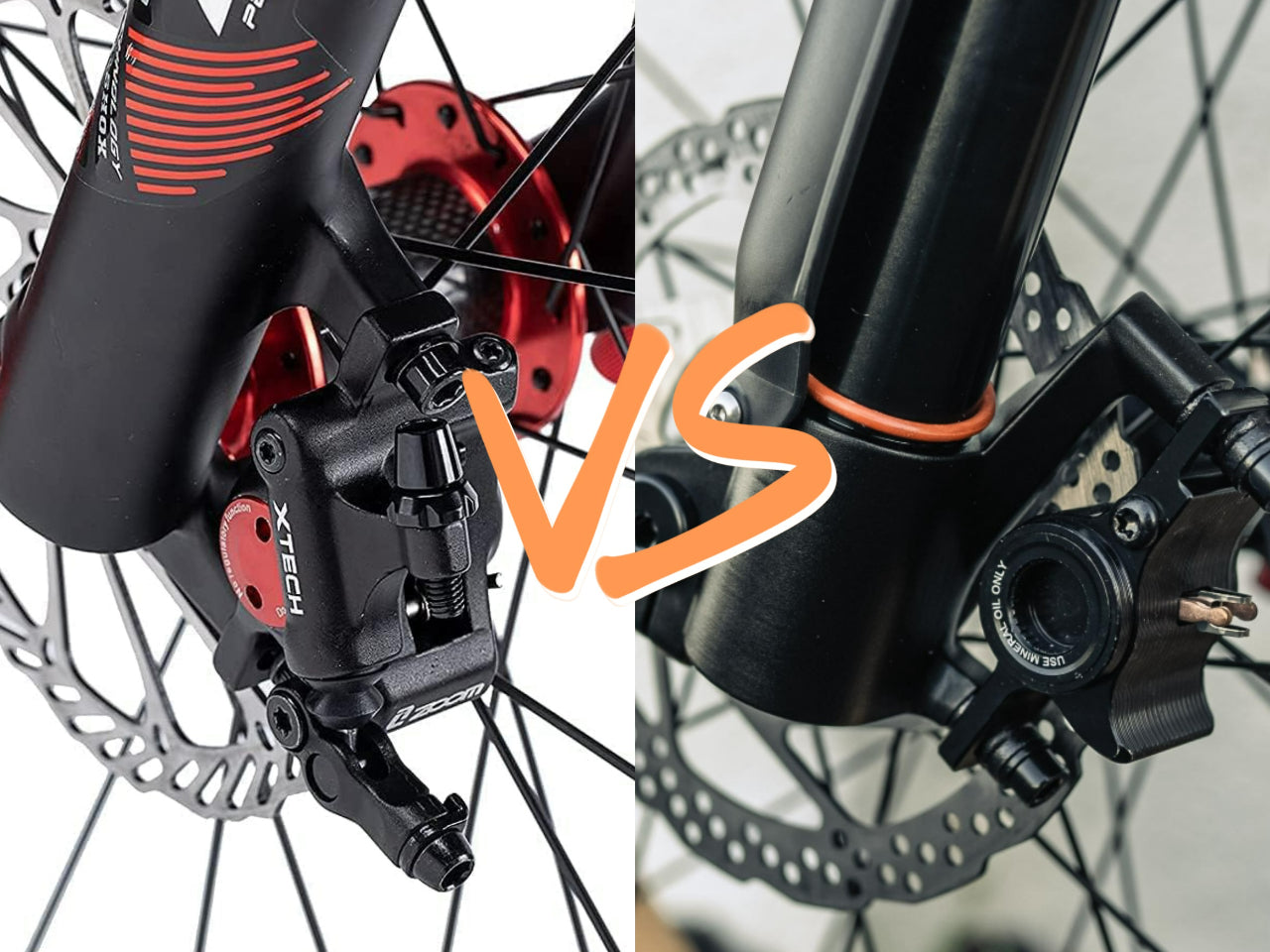 Hydraulic vs Mechanical Brake Comparison Hydraulic vs Mechanical Brake Comparison