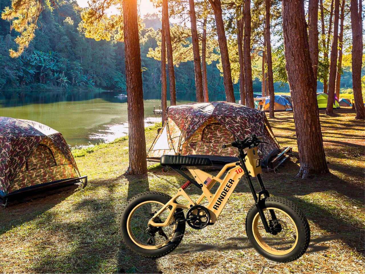 Navigating Uncharted Paths Through North America on an E-Bike Camping Adventure