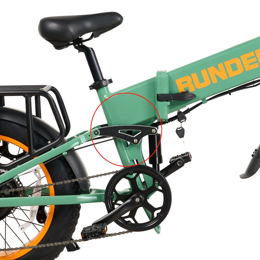 Rear Shock Linkage Plate for Hummer E-bike (Pair) Rundeer