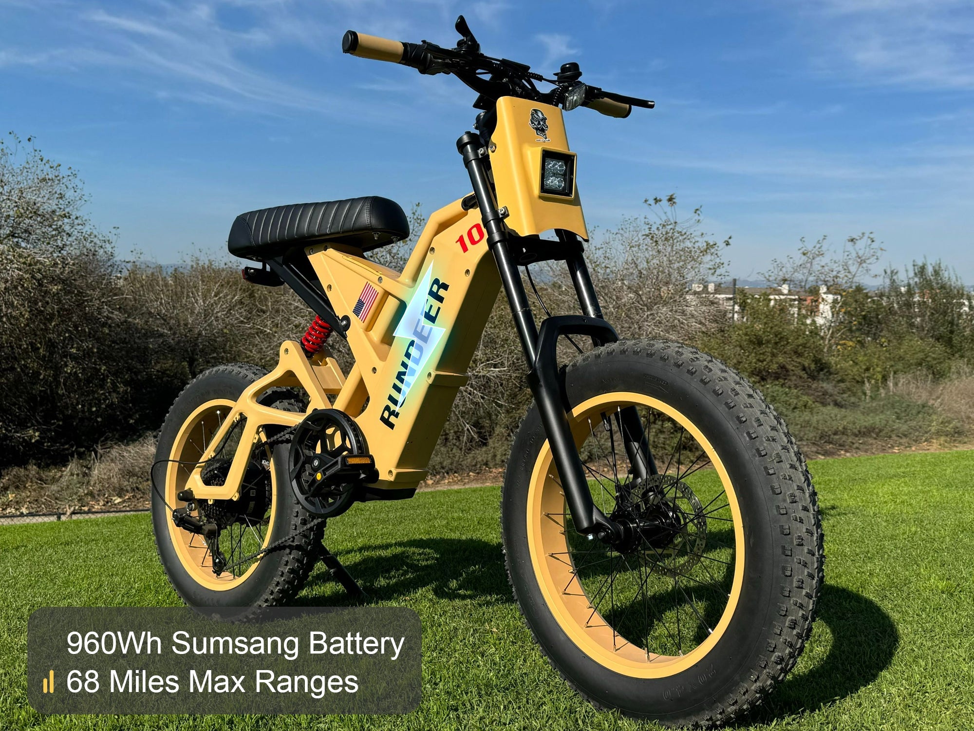 Rundeer Attack10 Off Road Electric Bike Rundeer