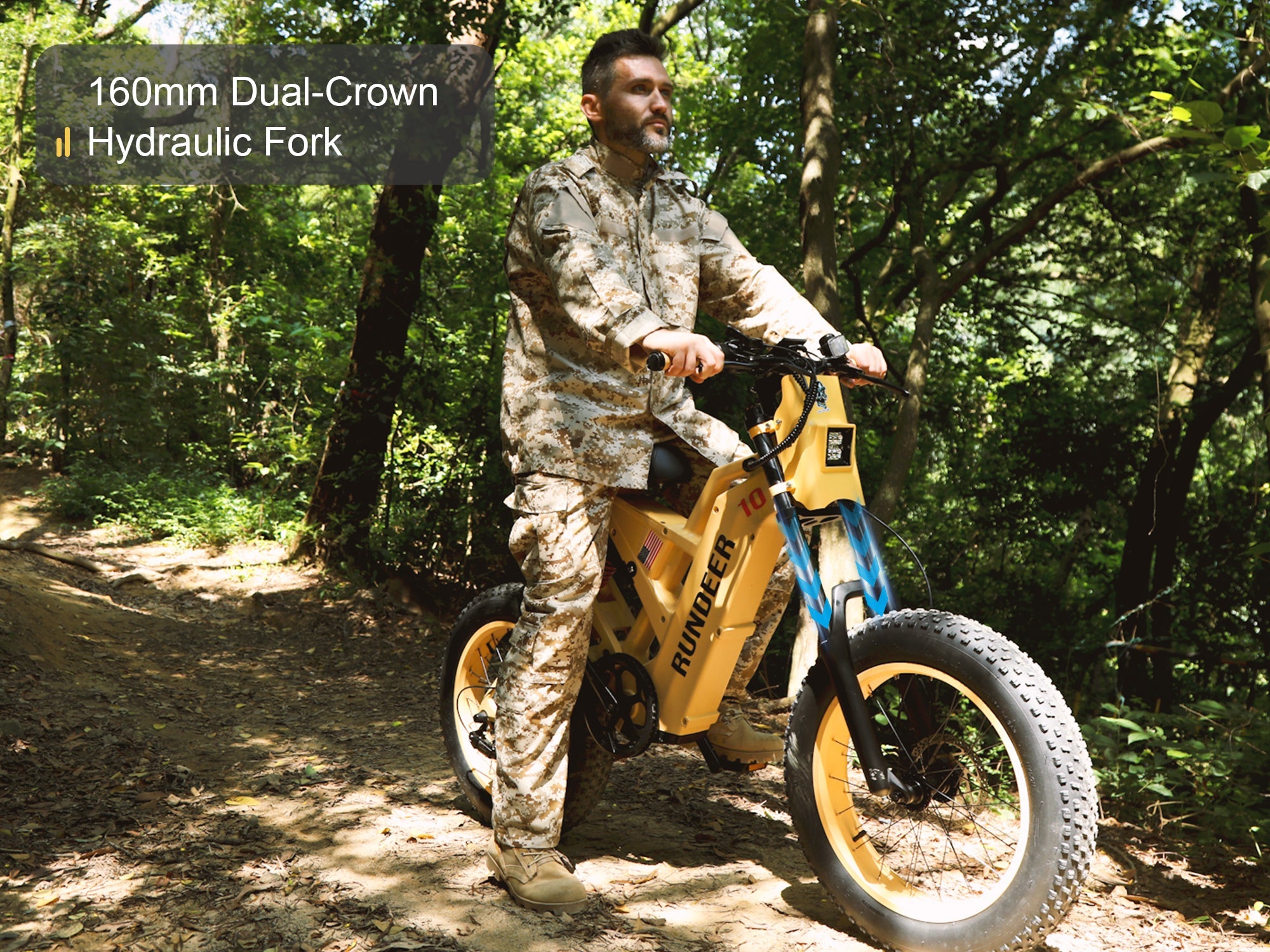 Rundeer Attack10 Off Road Electric Bike Rundeer