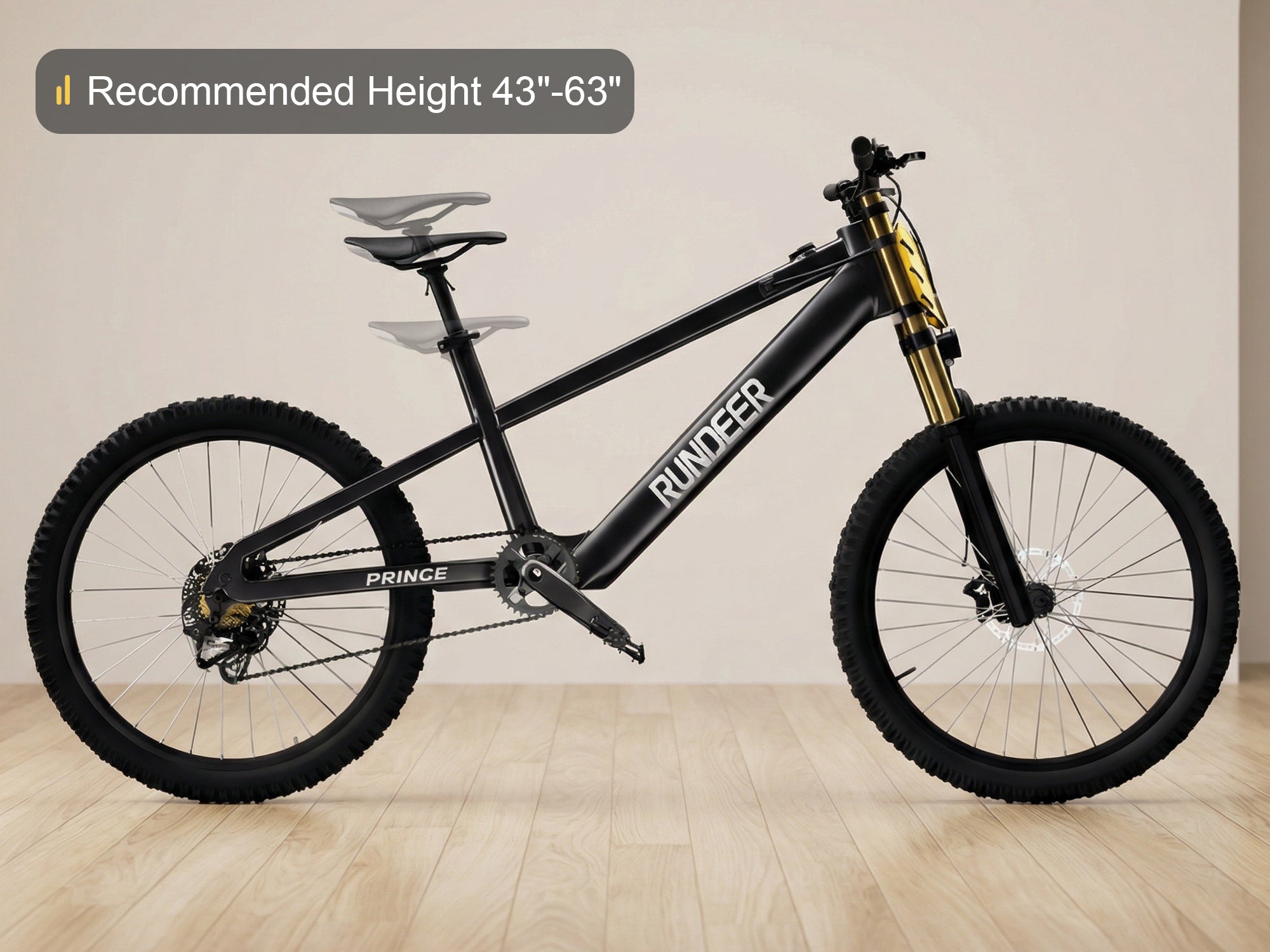 RUNDEER Prince Kids Electric Bike Rundeer