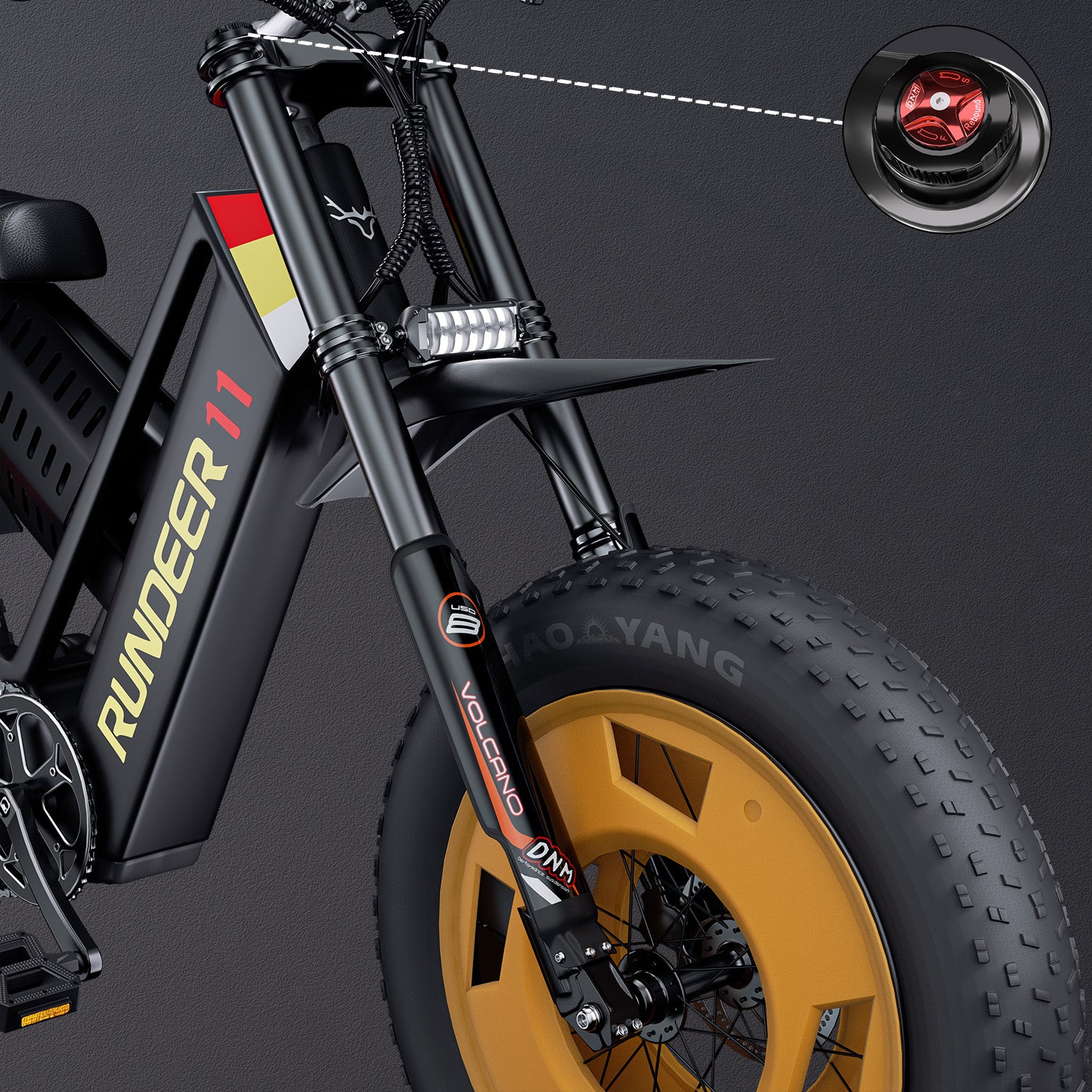 DNM Inverted Air Fork - rundeer attack 11