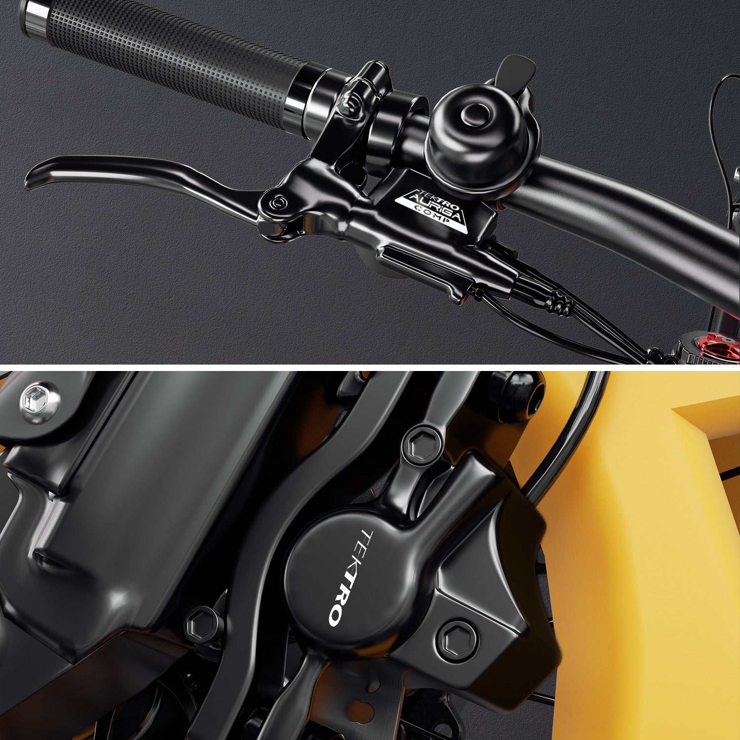 Tektro 4-Piston Hydraulic Brakes - rundeer off road ebike