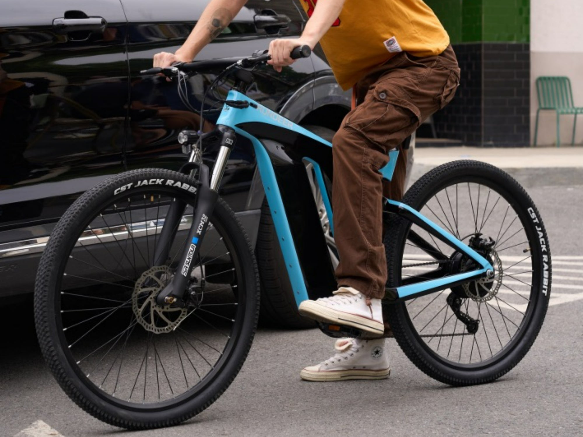 Rundeer Starry Sky UD Carbon Fiber Electric Bike Rundeer