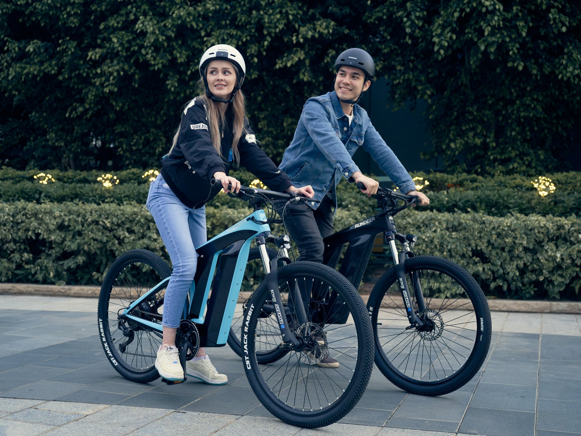 Rundeer Starry Sky UD Carbon Fiber Electric Bike Rundeer
