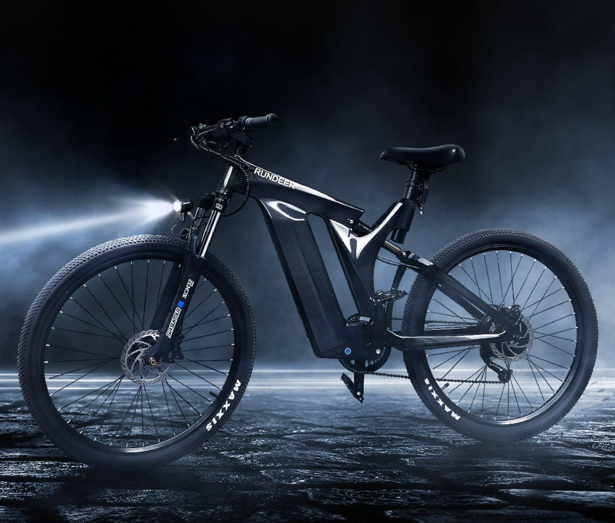 carton fiber  Commuter ebike - starry sky 3k
