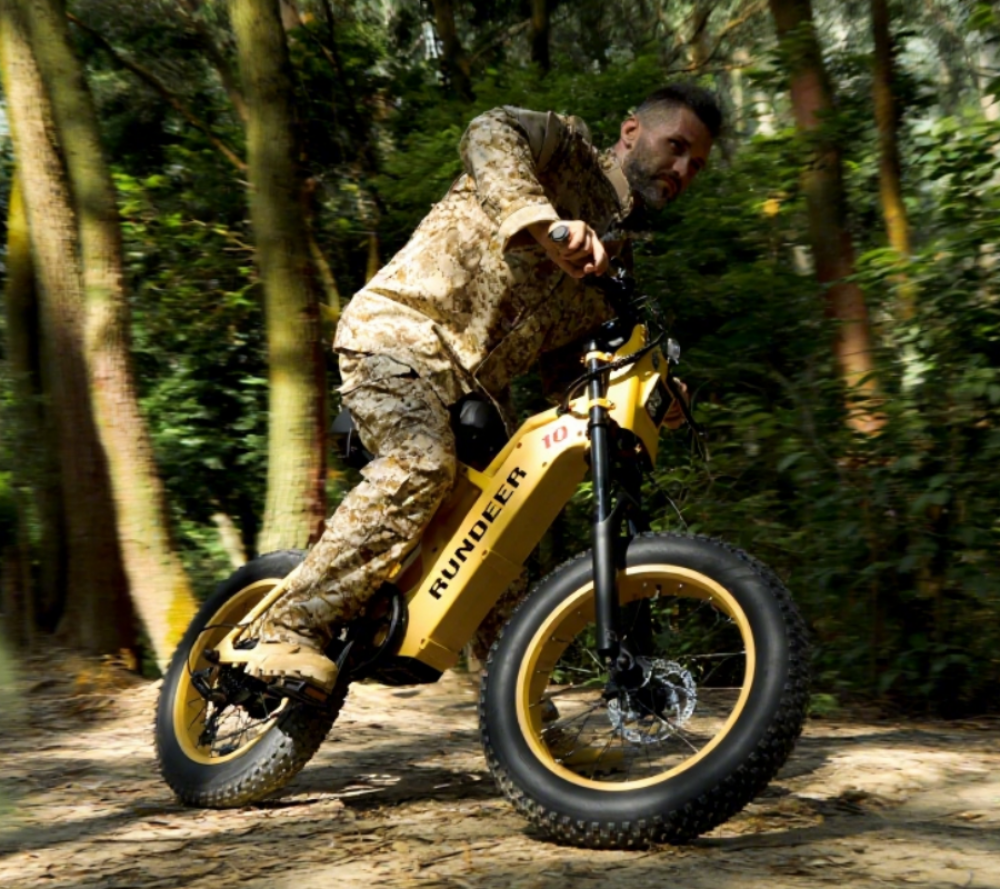 off road ebike - rundeer attack10 electric mountain bike
