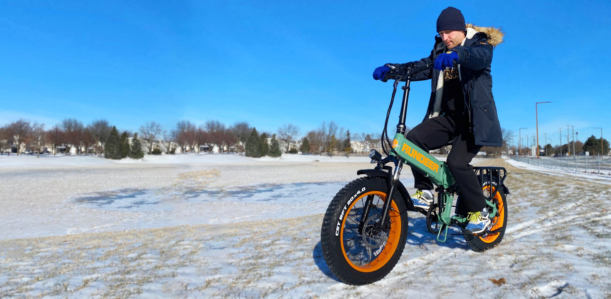 Fat Tire Folding Electric Bike