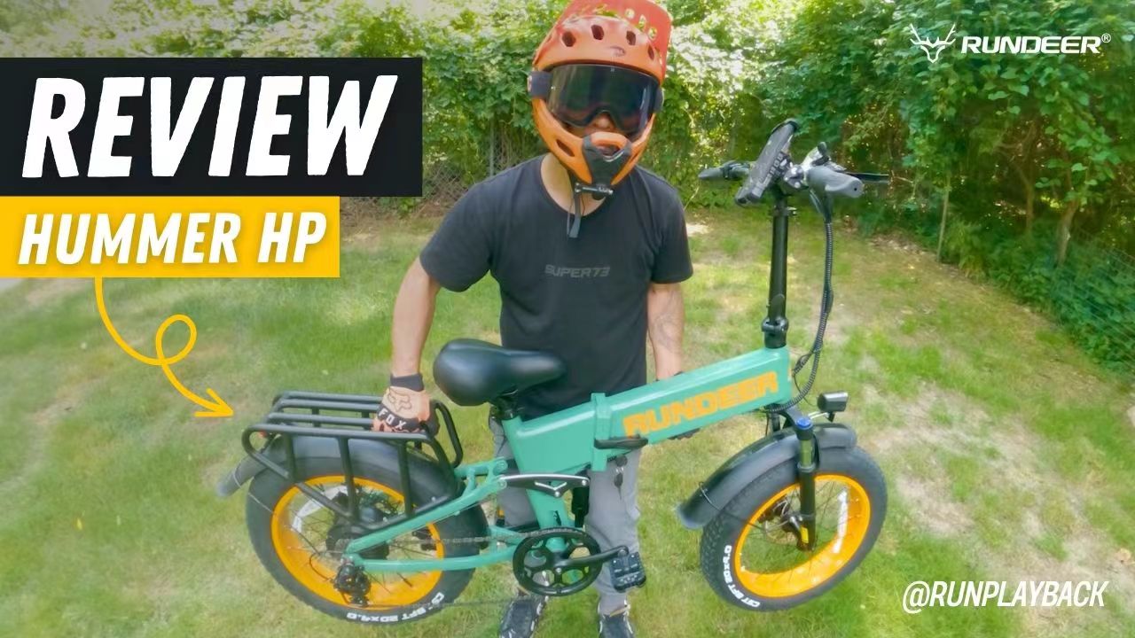 rundeer Foldable Fat Tire All-Terrain eBike