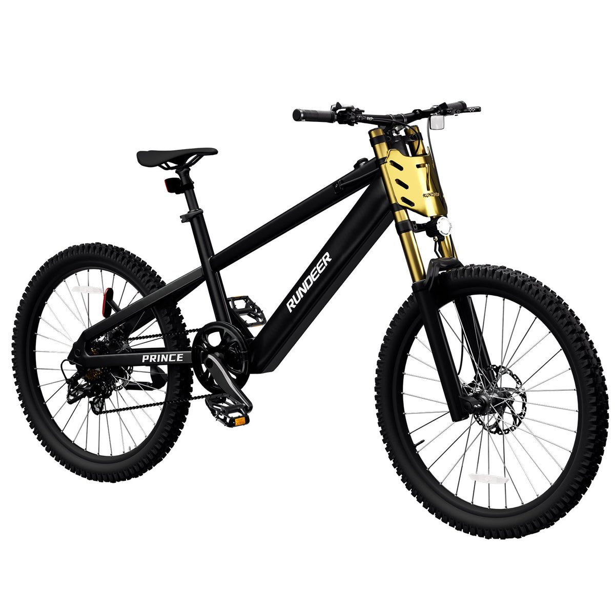Prince 20" Kids E-Bike, Ages 8+, Fits 4'3"–5'7" Rundeer