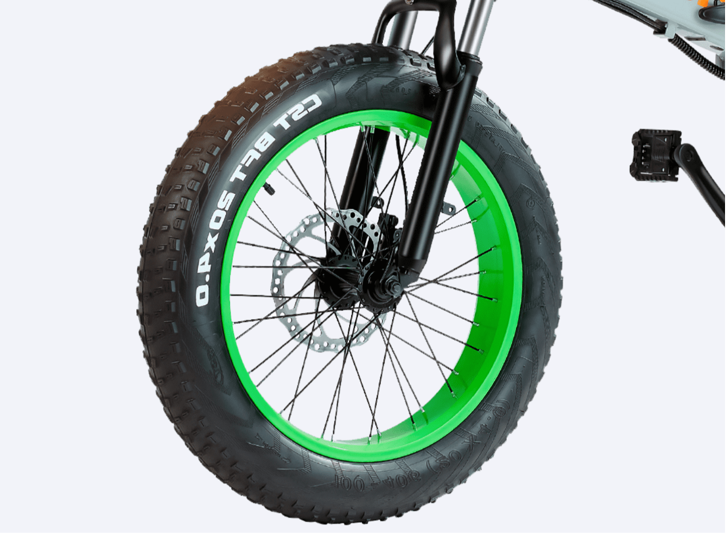 fat tire - rundeer Folding Electric Bike