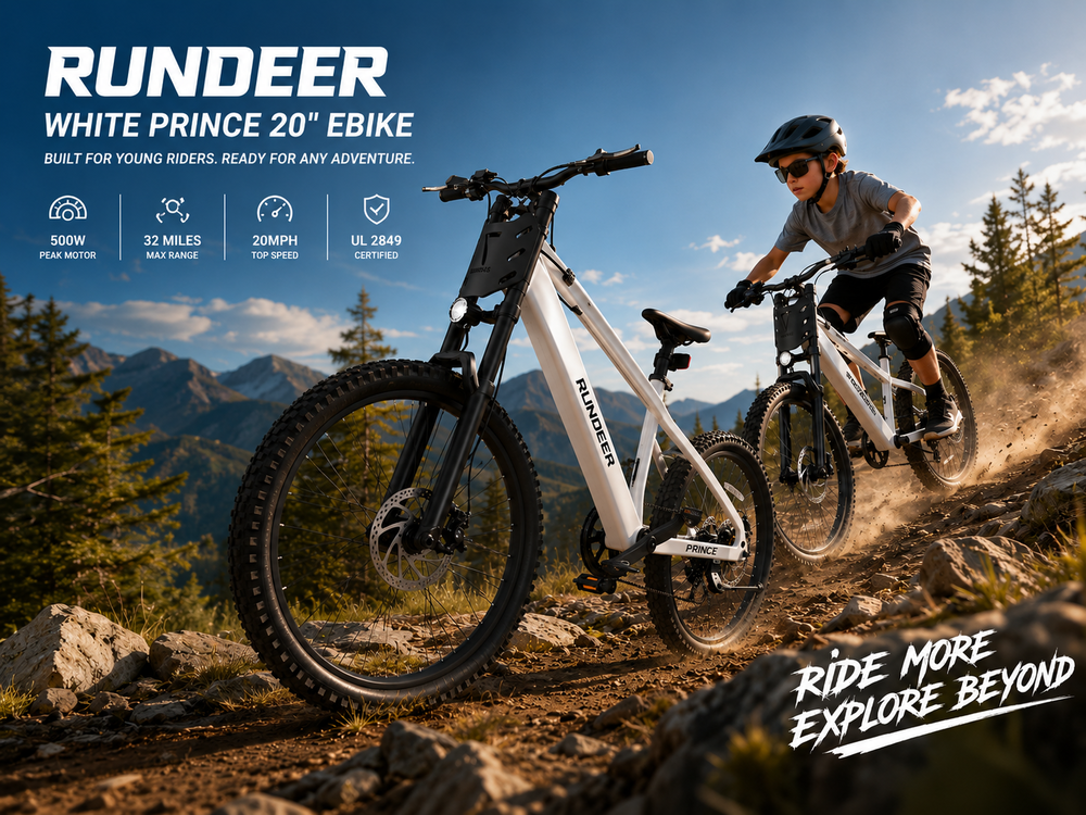 Electric Bikes for Kids Ages 8–14: A Parent's Safety & Sizing Guide Rundeer