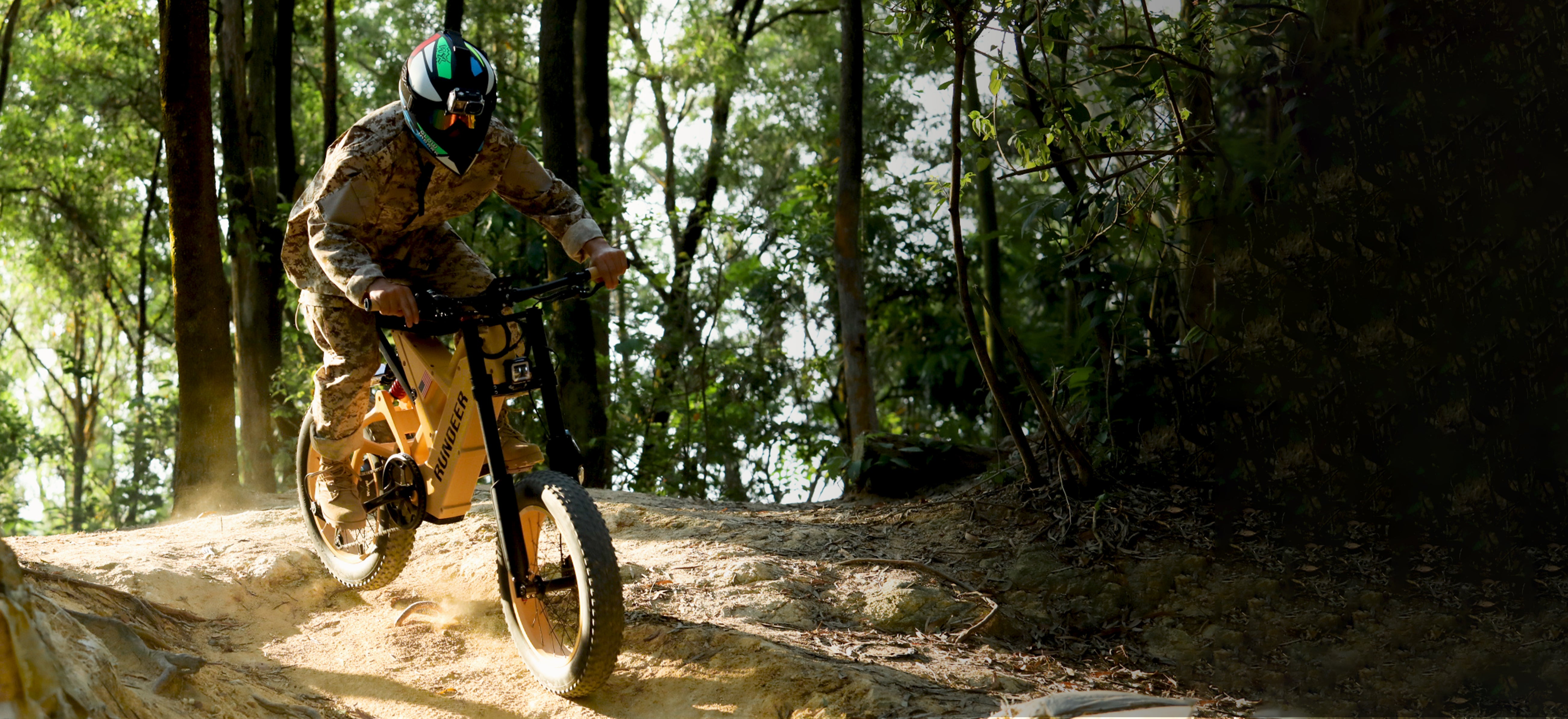 off road moped style ebike - rundeer attack10