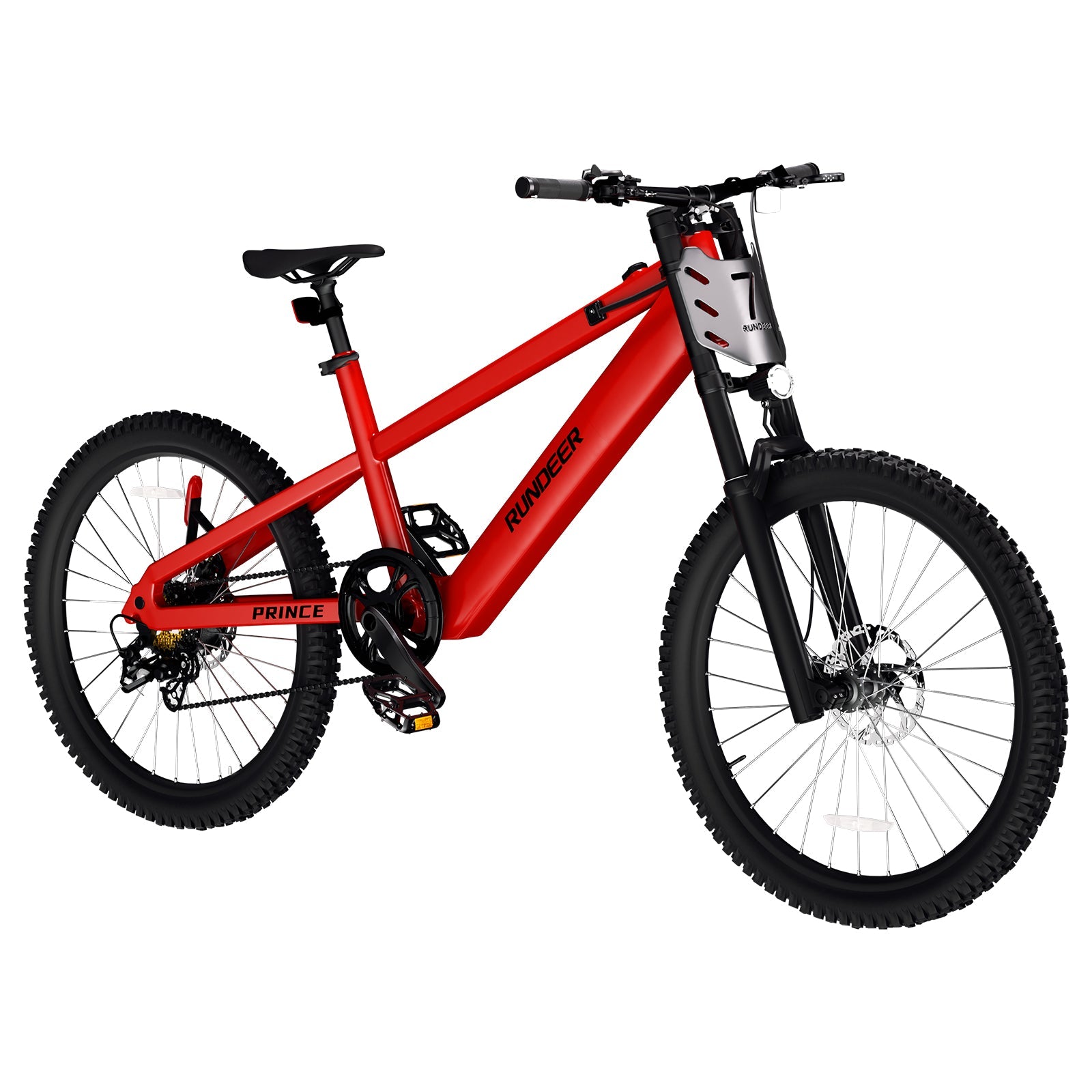 mountainbike prince RUNDEER Prince Kids Electric Bike, Red