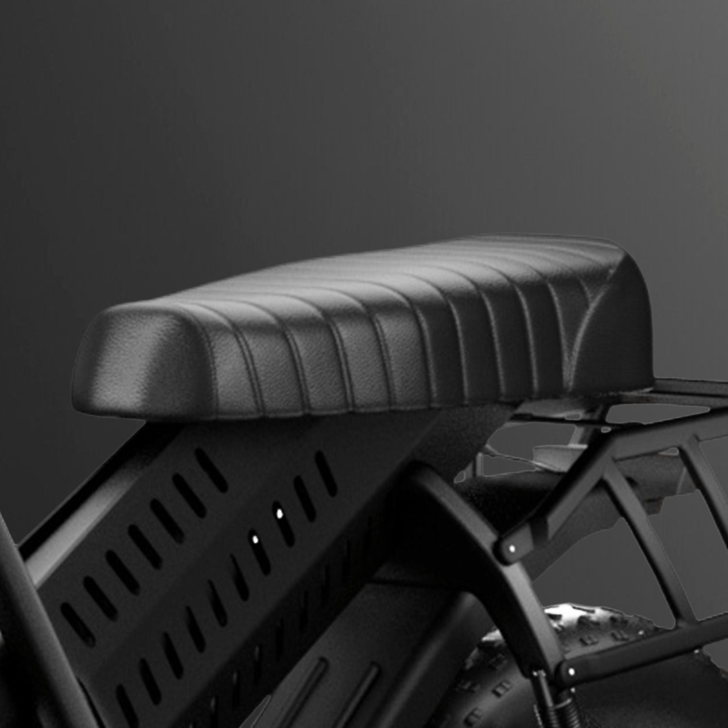 Extended Leather Saddle - rundeer ebike