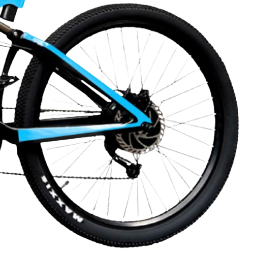 Rundeer Carbon Fiber eBike- 27.5“ HighWear-resistant Tires