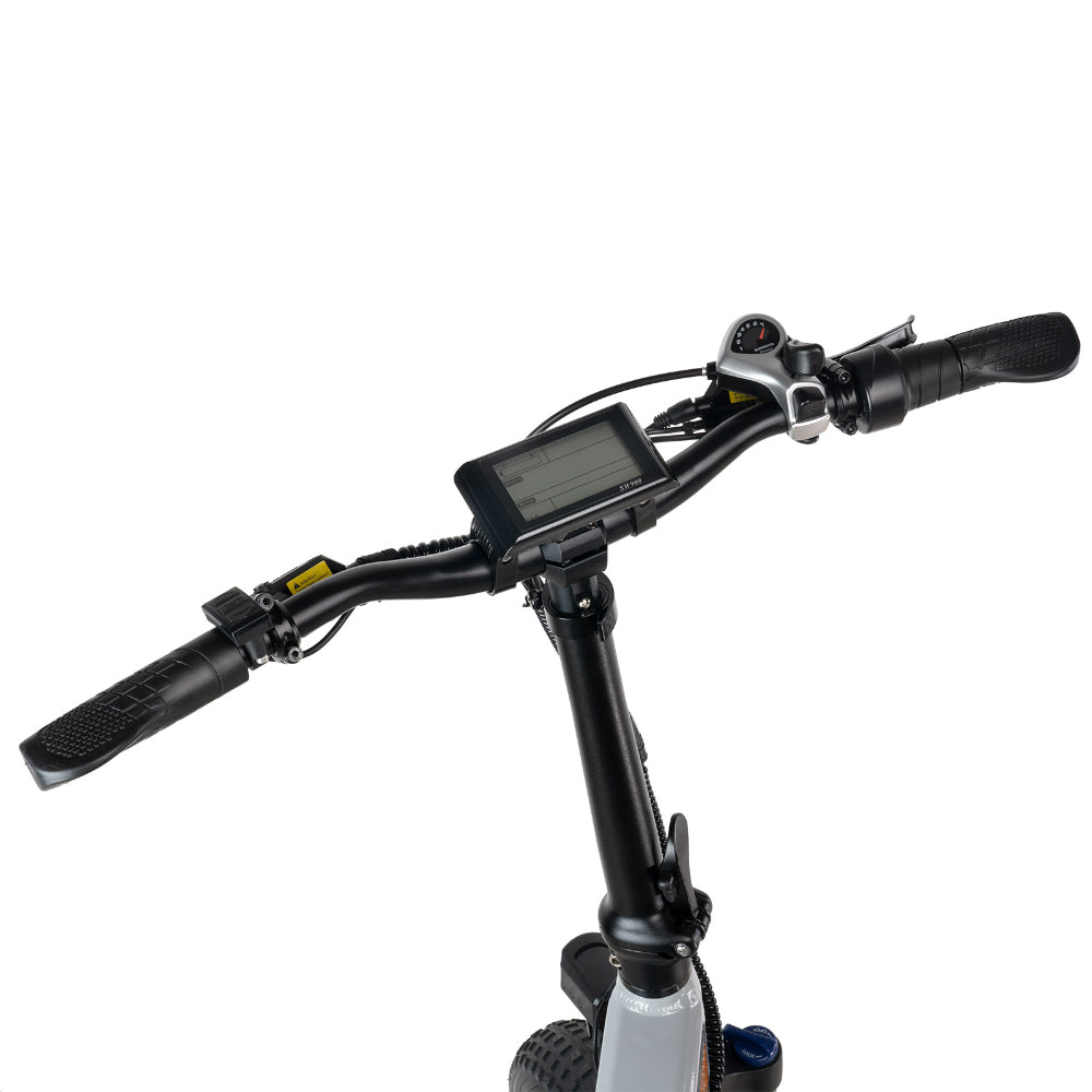 Rundeer Hummer Ebike handlebar with LCD display and controls