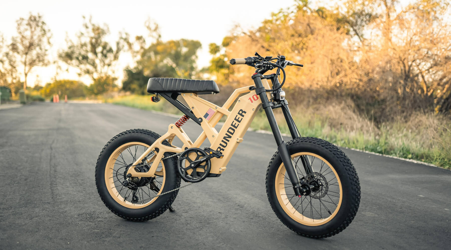 Electric Mountain Bikes - rundeer attack 10