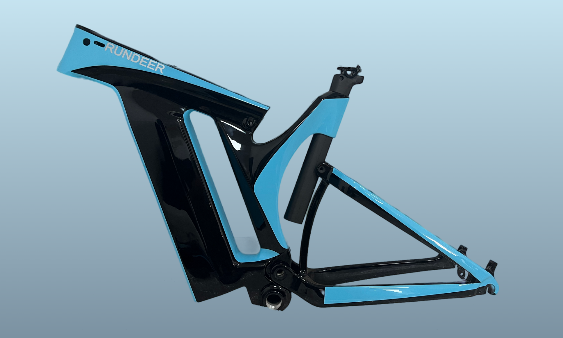 rundeer urban ebike - carbon fiber frame