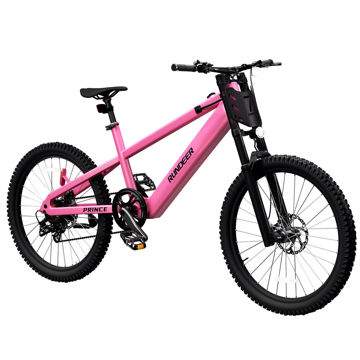 Prince 20" Kids E-Bike, Ages 8+, Fits 4'3"–5'7" Rundeer
